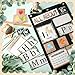 Humyoun 18 x 33 Inch All About Letter Pocket Chart with 169 Cards Back to School Letter of The Day and Week Activity Alphabet Pocket Chart Practice Sounds and Reading for Classroom(Eucalyptus)