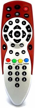 Digiturk HD Plus Uydu Kumandası KR0084 RT-0084 DIGITURK KIRMIZI KUMANDA