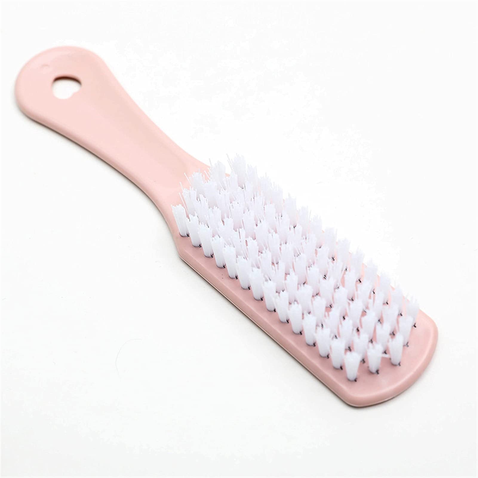 Cepillo para zapatos Cepillo de plástico Cepillo para limpiar zapatos Cepillo para zapatos de pelo suave Cepillo para lavandería Cepillo para zapatos (Color: Color rosa) (Color: Color rosa) (Color r