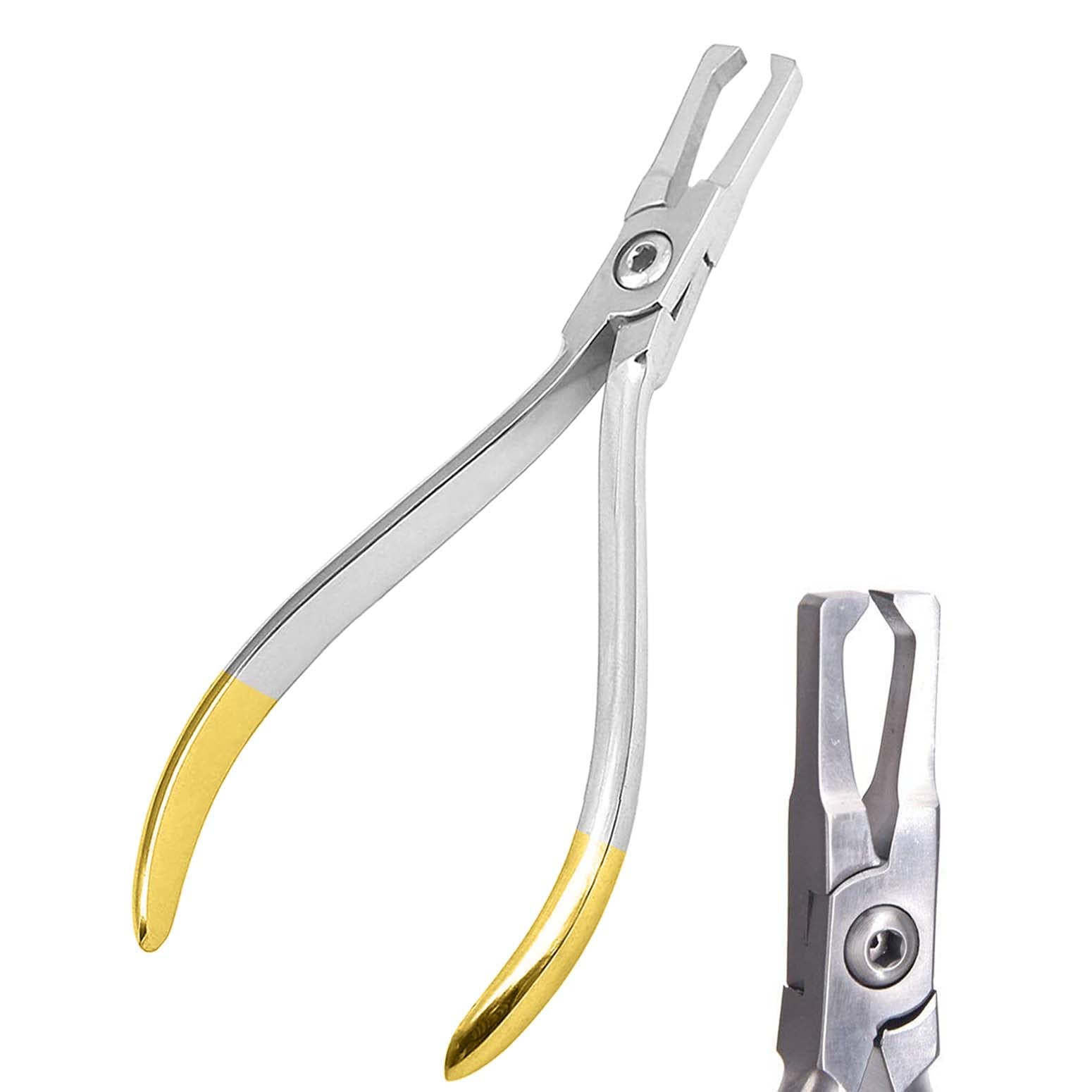 Anterior Bracket Removing Plier, Orthodontic Braces Removal Tools, Straight Bracket Remover Surgical Instrument Clamp