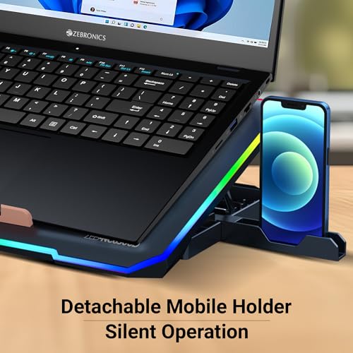 ZEBRONICS NC6500D 17-inch RGB Cooling Pad