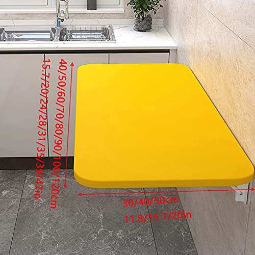 Manque de place ? Table murale pliante moderne pour libérer l'espace au sol