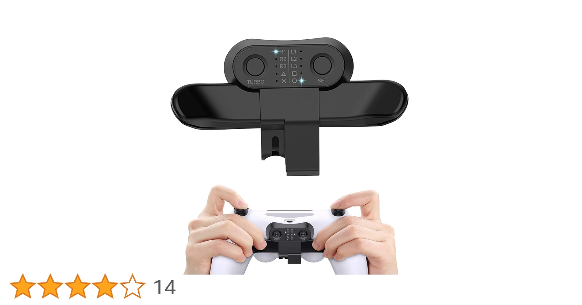 PlayStation4 - 新品未開封品 2個セット PS4 コントローラー 背面ボタンアタッチメント free_1625127481710.jpg