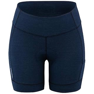 Louis Garneau, Women's Fit Sensor Texture 5.5 Shorts, Dark Night, M (B00NMK98R6)