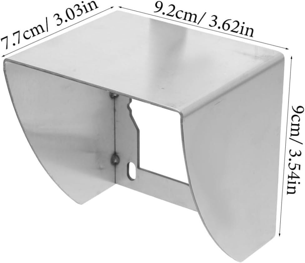 Boîte de couverture de prise électrique SYLVAPURE protection étanche argent