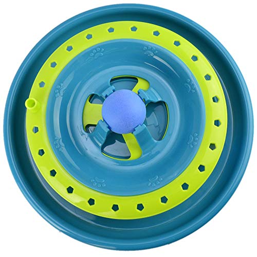 Brinquedo Trilha Estimulador Para Gatos Azul CBRN14415