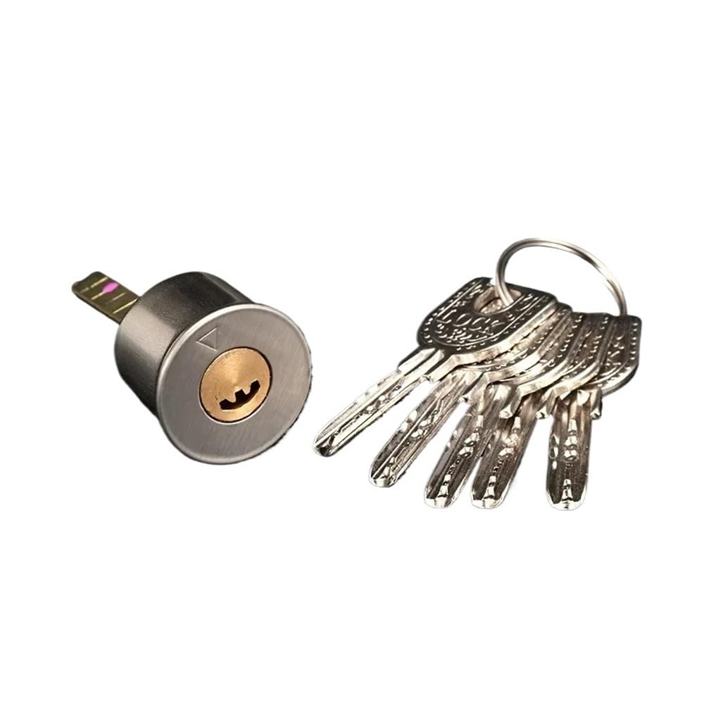 Cerradura externa para apartamento o dormitorio con cilindro de cobre universal