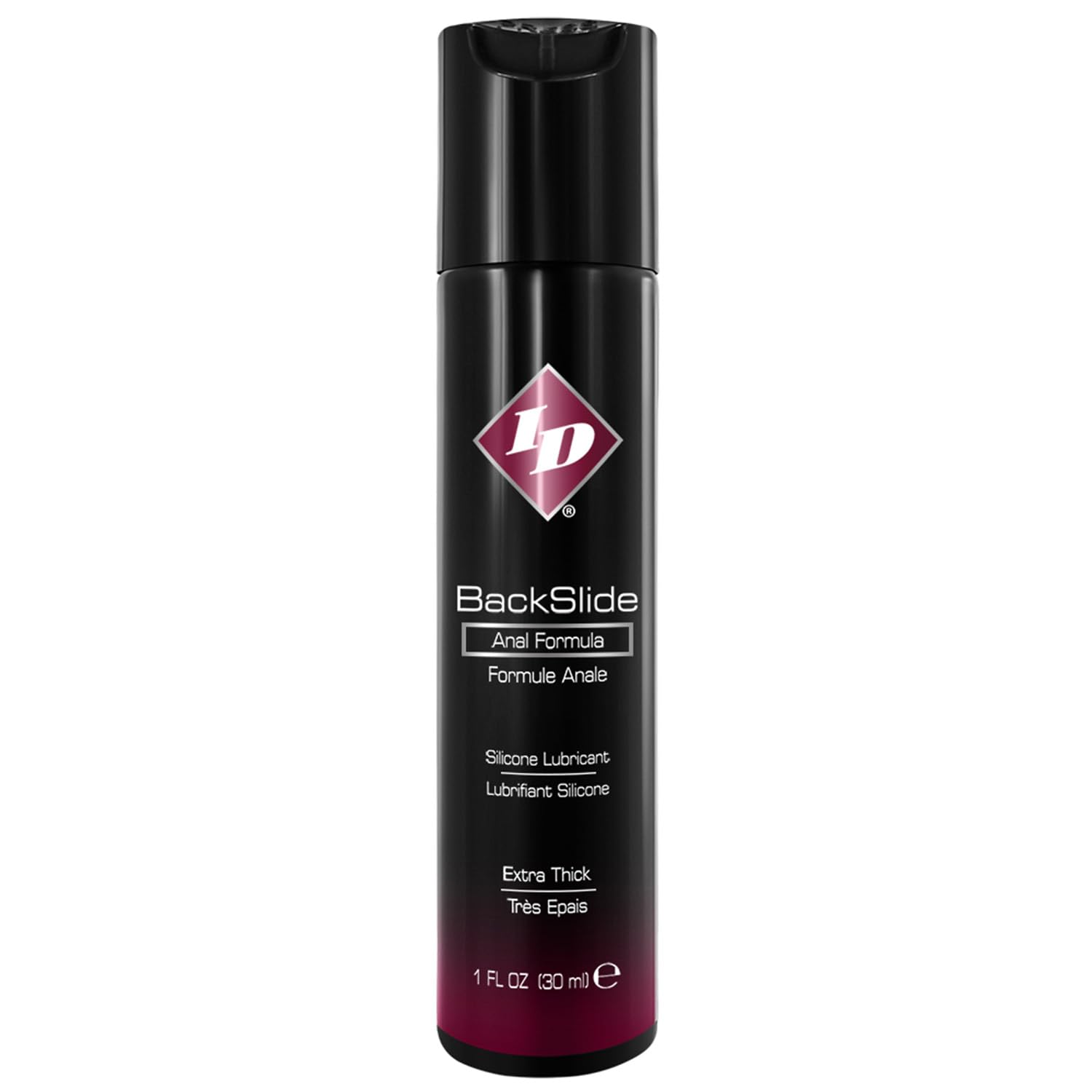 ID BackSlide Silicone Anal Lube 30ml - Premium Anal Lubes Private Sexual Lubricant Gel for Privacy, A Waterproof Anal Lube for Men Gel