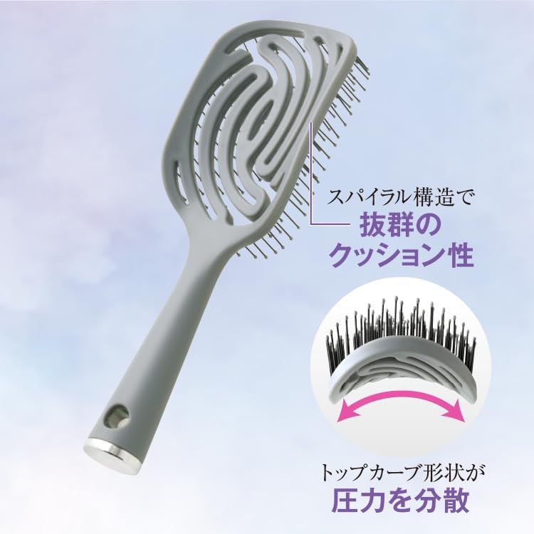 Amazon | メイダイ ボリュームアップブラシ ヘアブラシ 髪 ボリューム