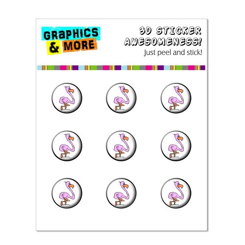 Autocollants bouton Home flamant rose pour iPhone et iPad