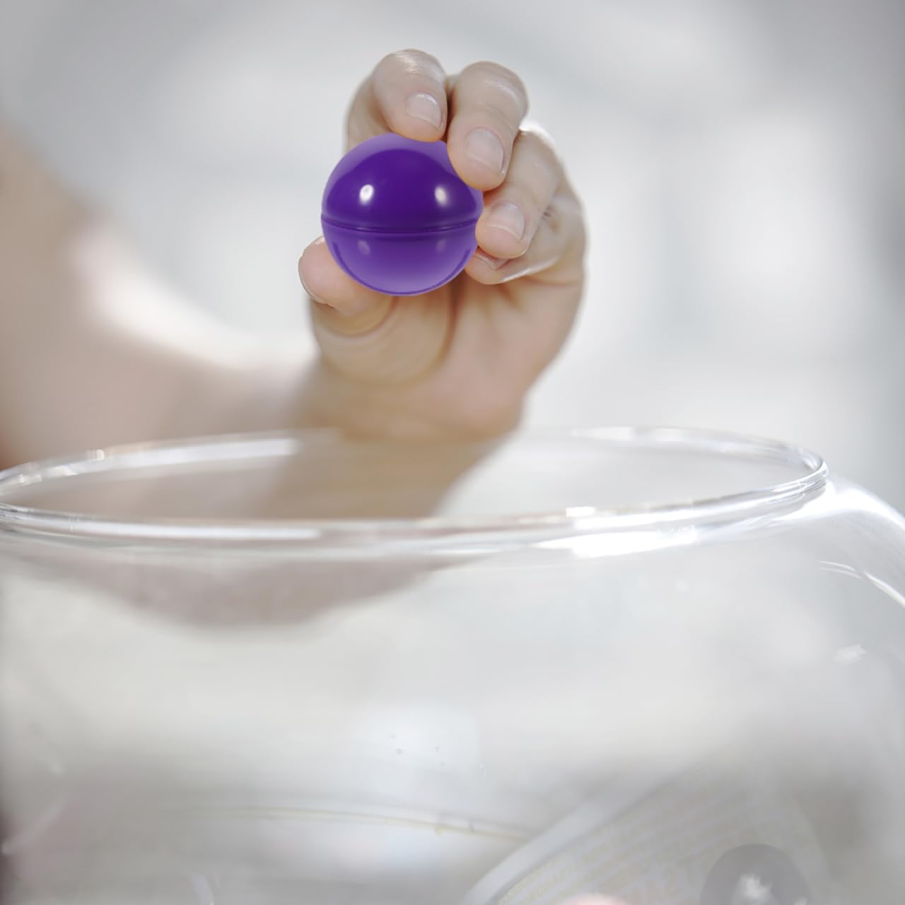 50pcs Fillable Vending Machine Capsules Ball Bauble Openable Plastic Grab Balls Prizes Containers 40mm/1.57in B, 4.00X4.00X4.00CM, Purple, LK42226Q19MK6GJ