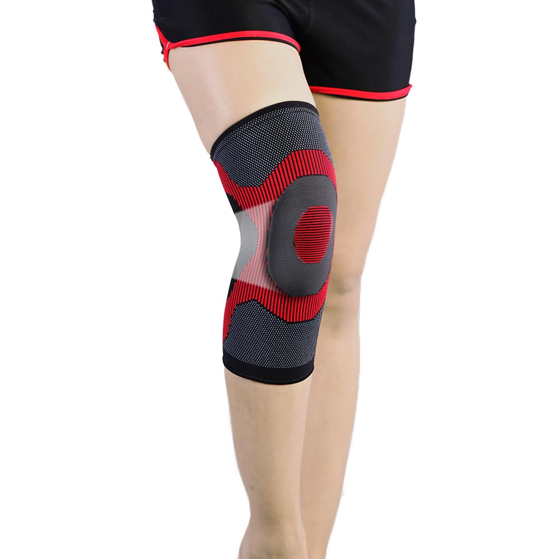 Vissco 3D Knee Cap with Donut Padding (Mild Support), Knee Support for Pain Relief, Knee Injury, Knee Braces for Walking, Running, Gym, Workout, Weightlifting (Single) -XL (Black) (B071ZMFH73) Amazon Price History, Amazon Price Tracker