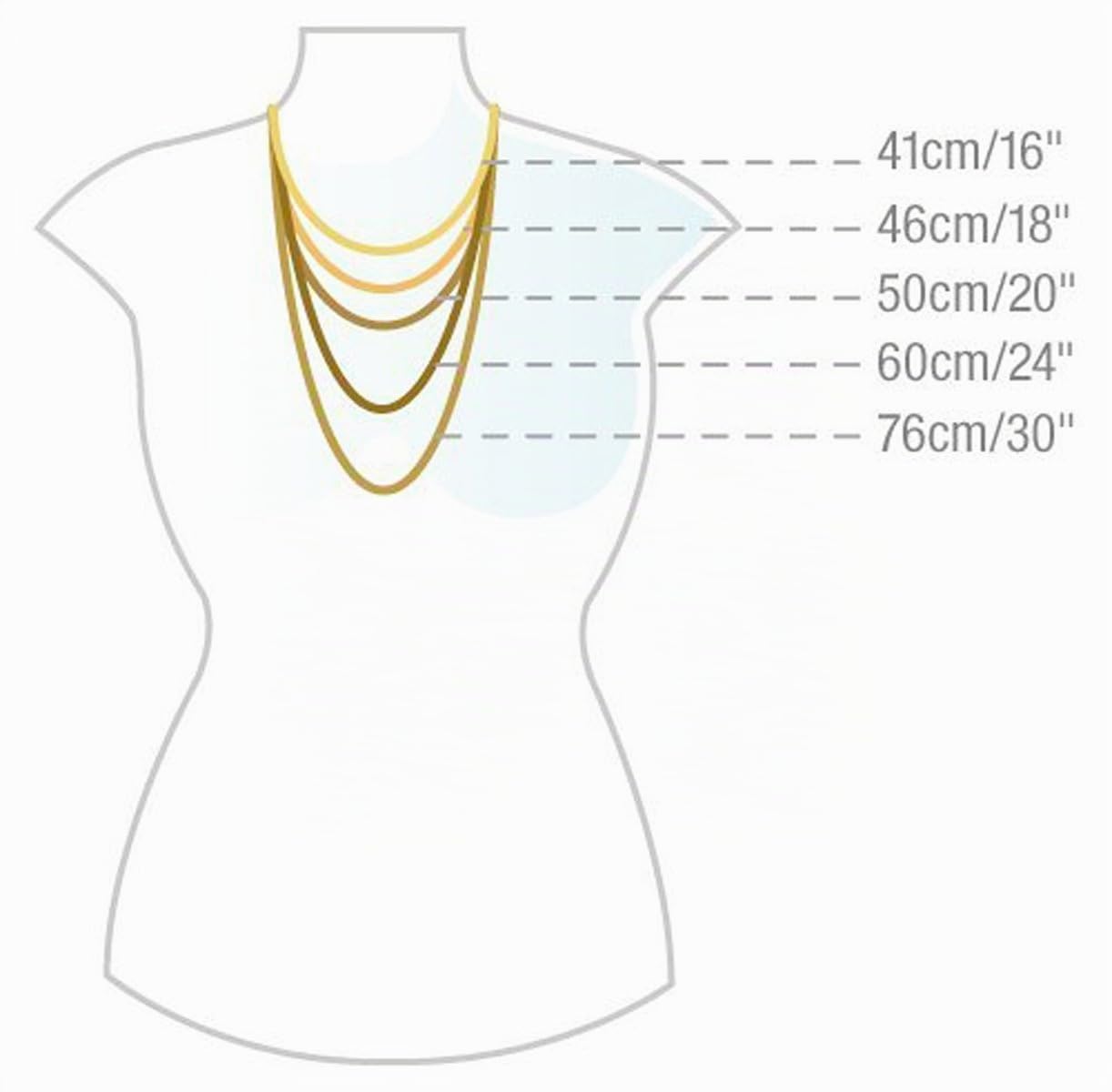 Collar de mujer con oro 18 K (750)