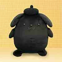 ナムコ限定　ポムポムプリン　わくわくブラックフライデー　BIGぬいぐるみ　黒 Amazon.co.jp: ポムポムプリン わくわくブラックフライデー BIG