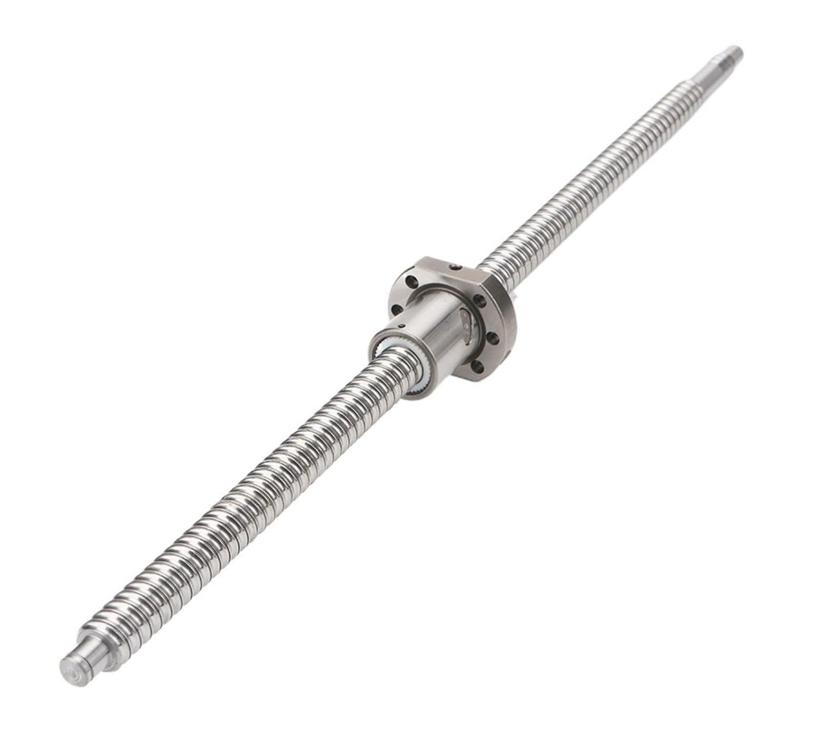 Metal Ball Screw nut Precision Ball Screw Nut Set SFU1610 Ball Screw Length 300-700mm for CNC(600mm)