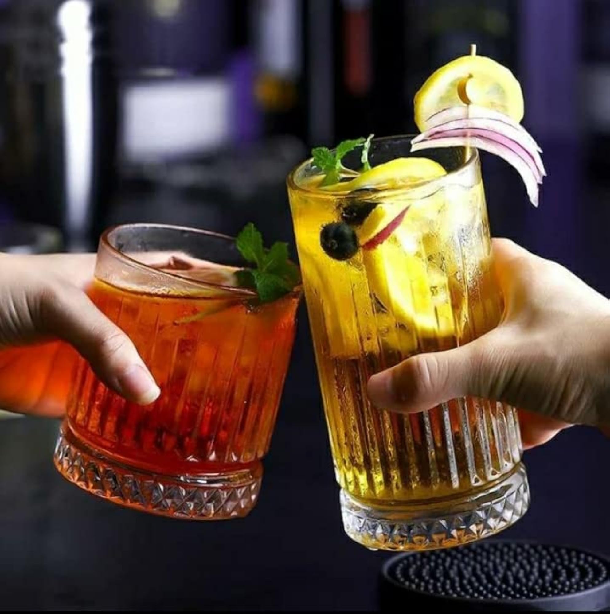 Brilliant New Addition Design Glass Set, 12 pcs, 300 ml