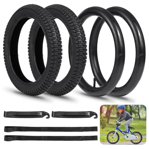Pneumatici per biciclette sostituibili con camere d'aria e leve, Set di ricambio per pneumatici per bici da gioventù, Sostituzione pneumatici per mountain bike, Pneumatici per scooter elettrici,