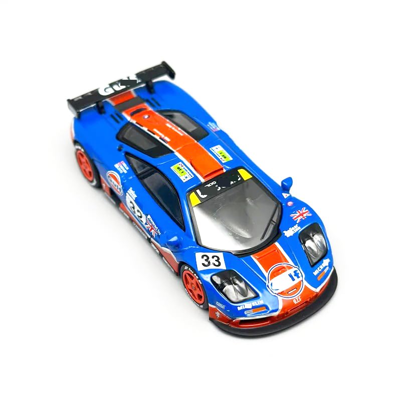 Modelo de coche HTLNUZD 1/64 F1 GTR #33 miniatura 3