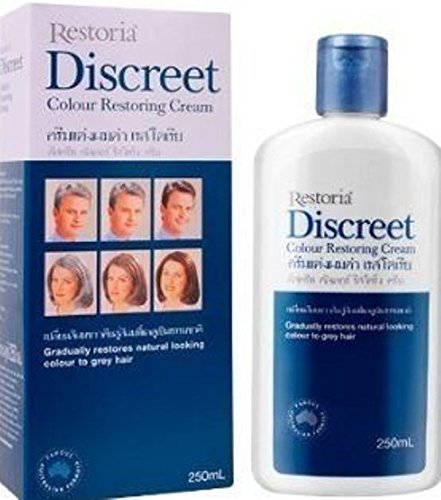 Pukky 1X250 ML.Restoria Discreet Cream and Lotion Helps Stop Dandruff and Makes You Look Younger