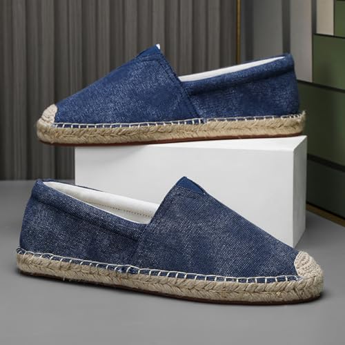 Mens Loafers Breathable Canvas Slipon Lightweight Comfortable and Casual Suitable for Daily Commute and Leisure Walking3