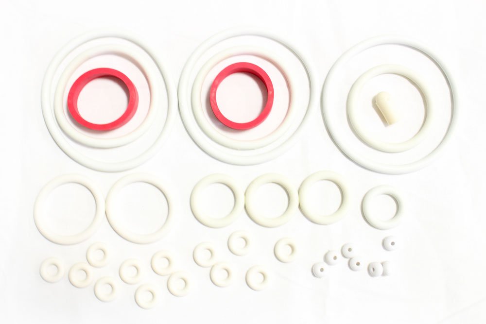 Game Room Guys Grand Products Bullseye 301 Pinball White Rubber Ring K