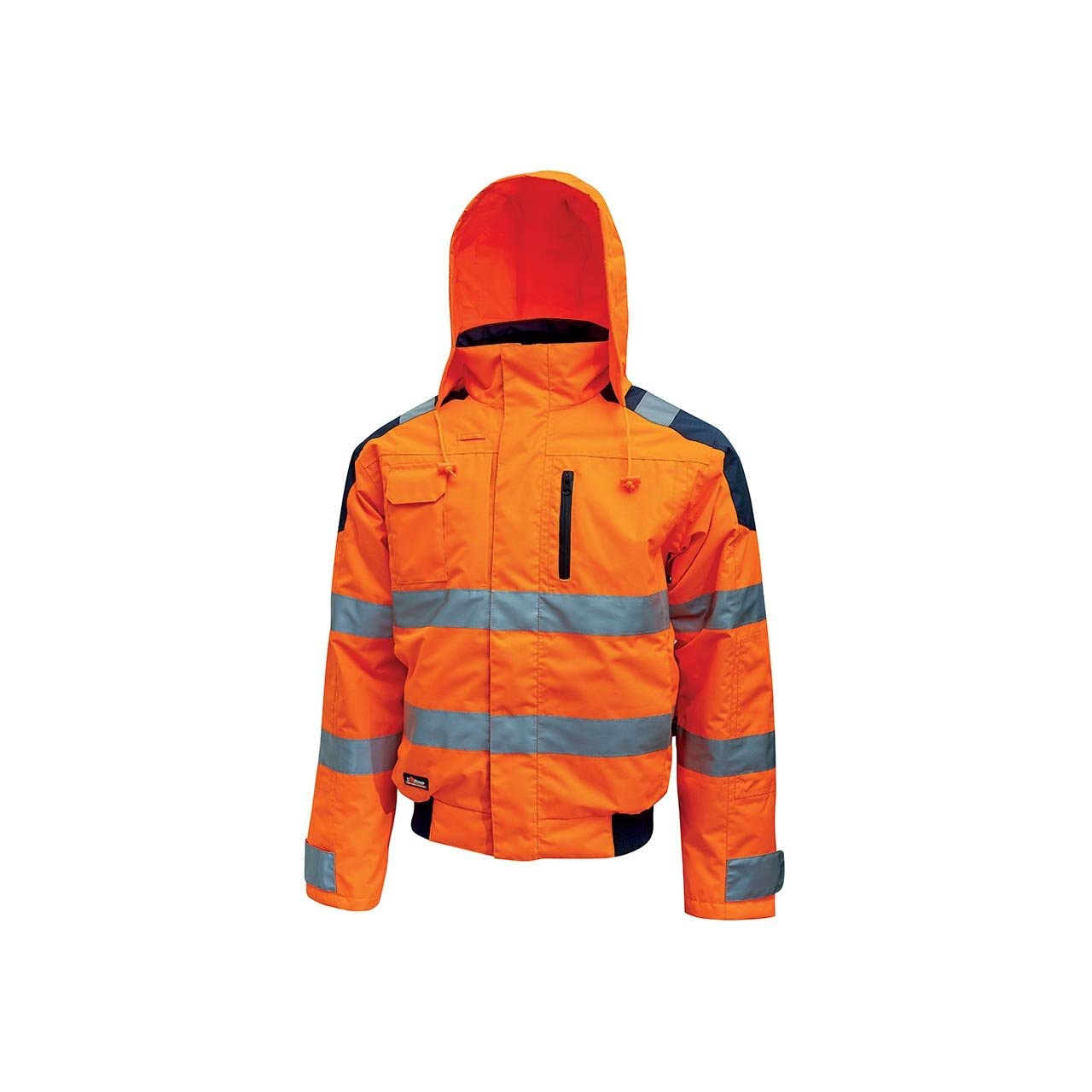 Orange fluo maillot de sport respirant taille S haute visibilité