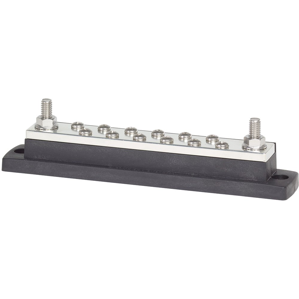 Blue Sea Systems 2105 250 Amp MaxiBus BusBar with 12 screws