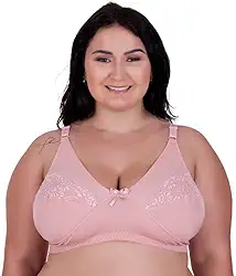 Sutiã Plus Size sem Bojo Reforçado Sustentação de Cetinete Resistente