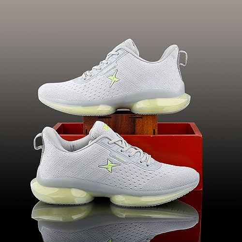 Image of Kraasa RunPro Running Shoes for Men | Soft Cushioned Insole | Walking & Gym Shoes with Max Cushion Technology | Lace Up Sneakers for Men