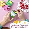 Peaceable Kingdom Valentines Cards for Kids Classroom, Set of 28 Valentines Day Gifts - Silly Jokes with Fruit Charms #3
