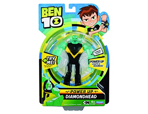 Preisvergleich Produktbild Ben 10 BEN01310 Ben10 Deluxe Actionfiguren 15cm Diamantenschädel (Dimondhead) Spielfiguren