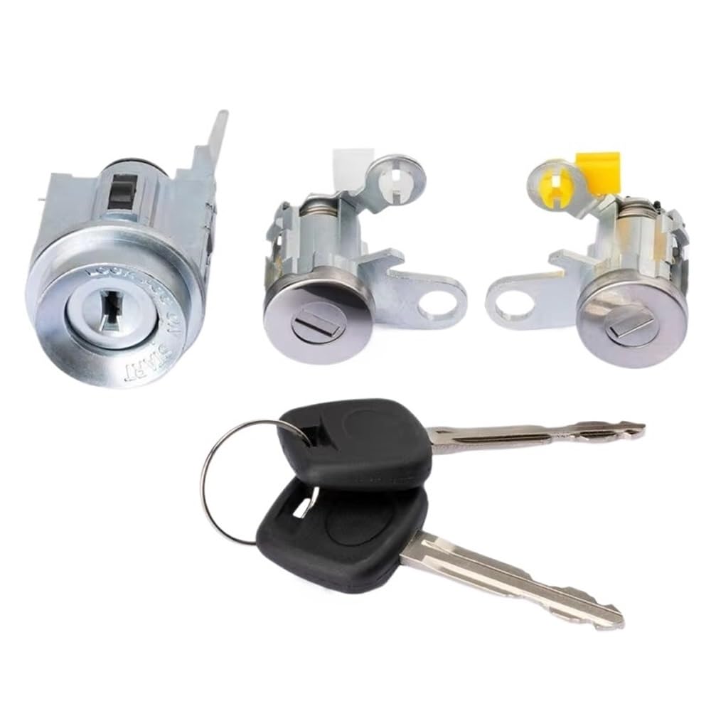 Ignition Barrel Compatible with Toyota for Tacoma 1995-2004 6905135070 6905704020 DL108R 69051-04020 Door Lock Key Ignition Barrel