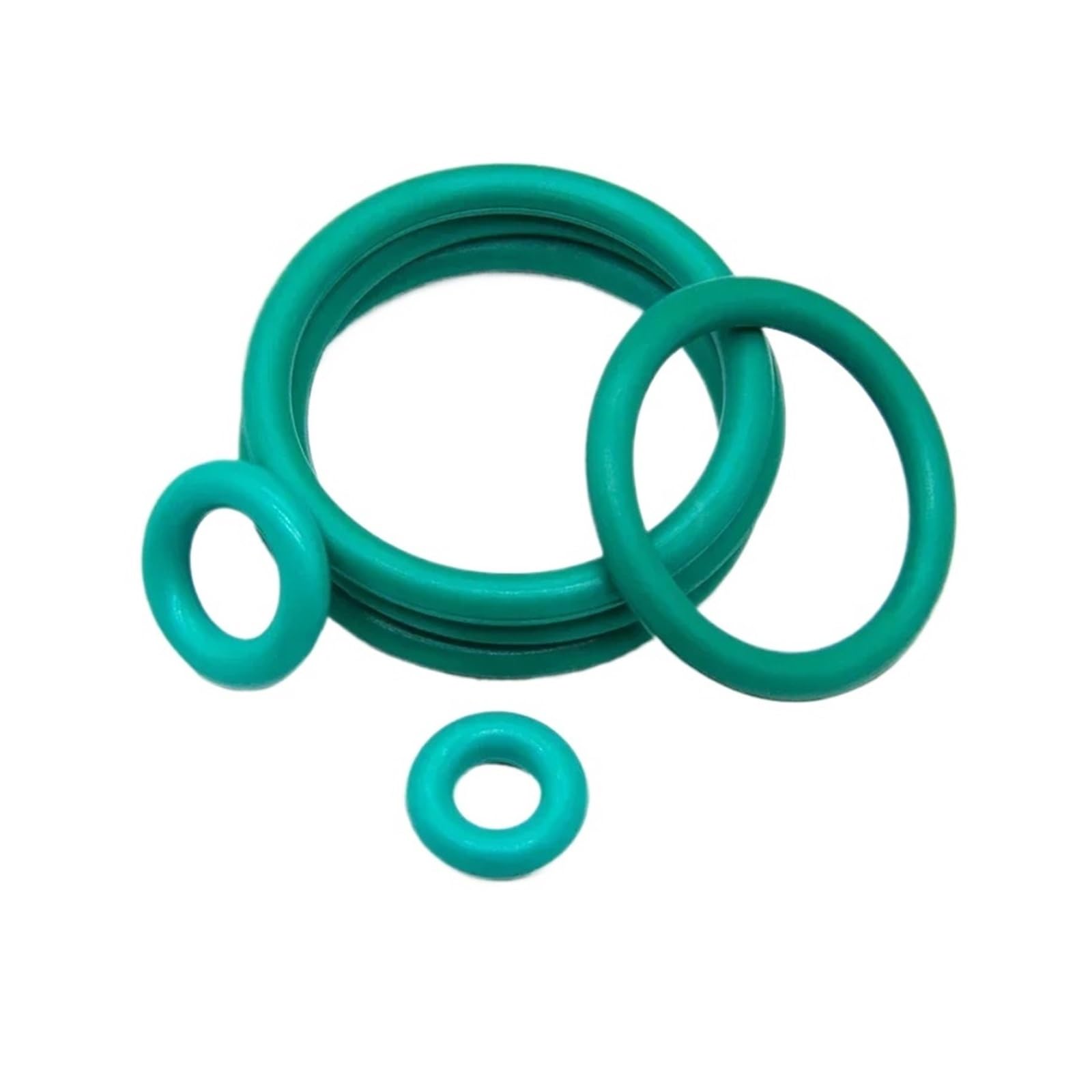 Joint torique FKM étanchéité caoutchouc vert 5x1 mm bague de rechange pour compresseur