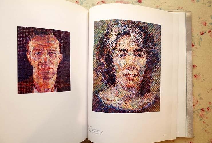 Amazon.co.jp: 13724/チャッククロース展 Chuck Close 1998年