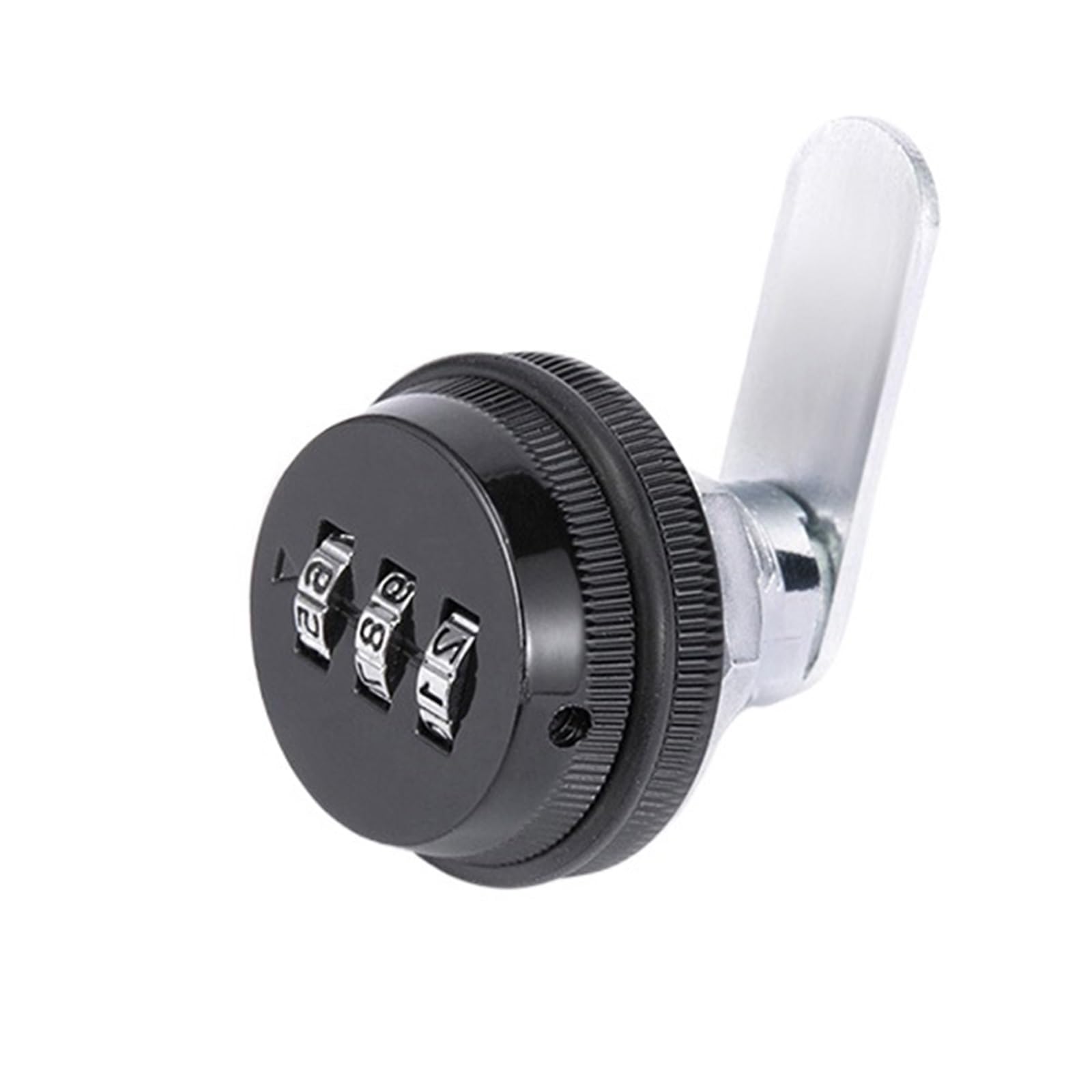 Combination Cam Lock Cabinet Password Coded Zinc Alloy Security Locks for Mailbox Deposit Box Keyless Anti-Theft for Cabinet Letterbox(20mm Black)