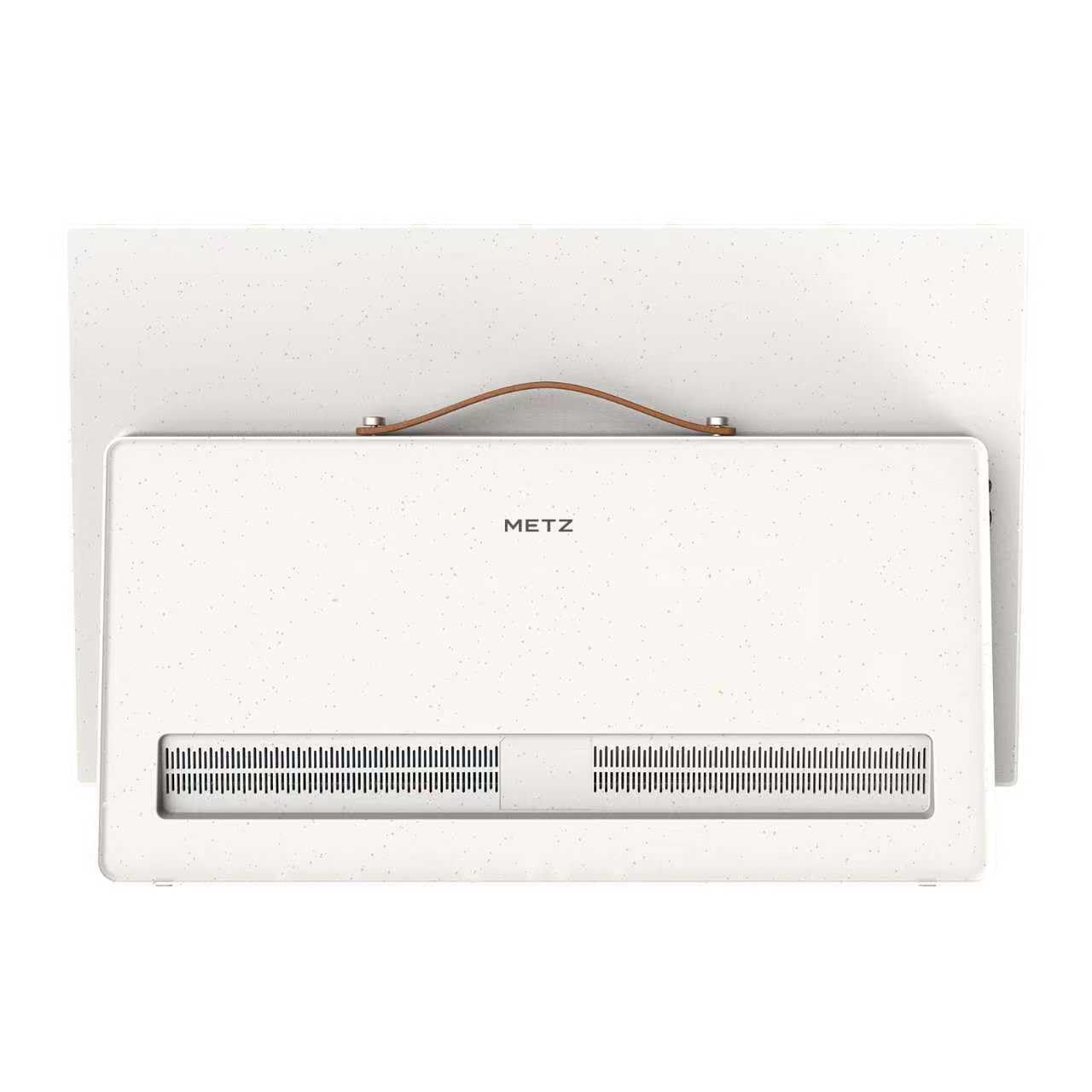Metz TV Portable 24 Pouces (60 cm) Smart Google TV FHD avec Batterie Intégrée Poignée HDR 10 Chargeur Voiture 12V Ecran Anti-reflet Dolby Audio HDMI USB Bluetooth Wi-FI (24MPE7000 Blanc)