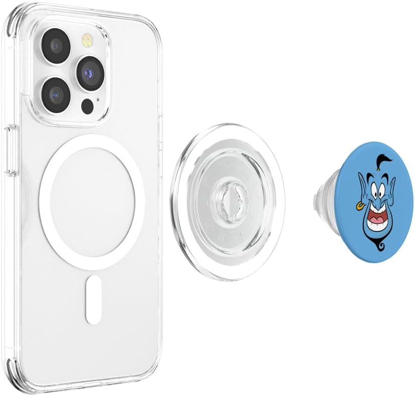 Disney Aladdin Genie Smiling Face PopSockets PopGrip for MagSafe