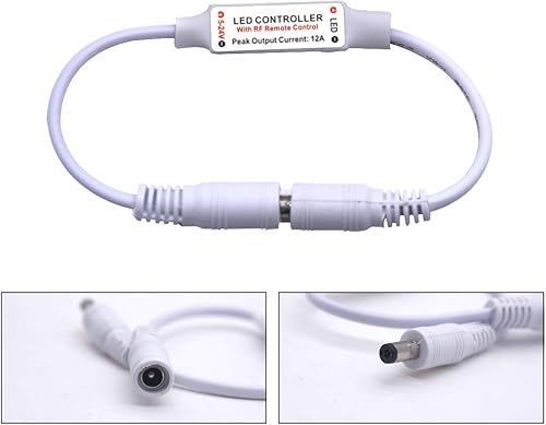 Miniatura 8 de 12V-24V DC 20A 240W 44Key IR Control remoto para RGB LED tira 5050 3528 SMD