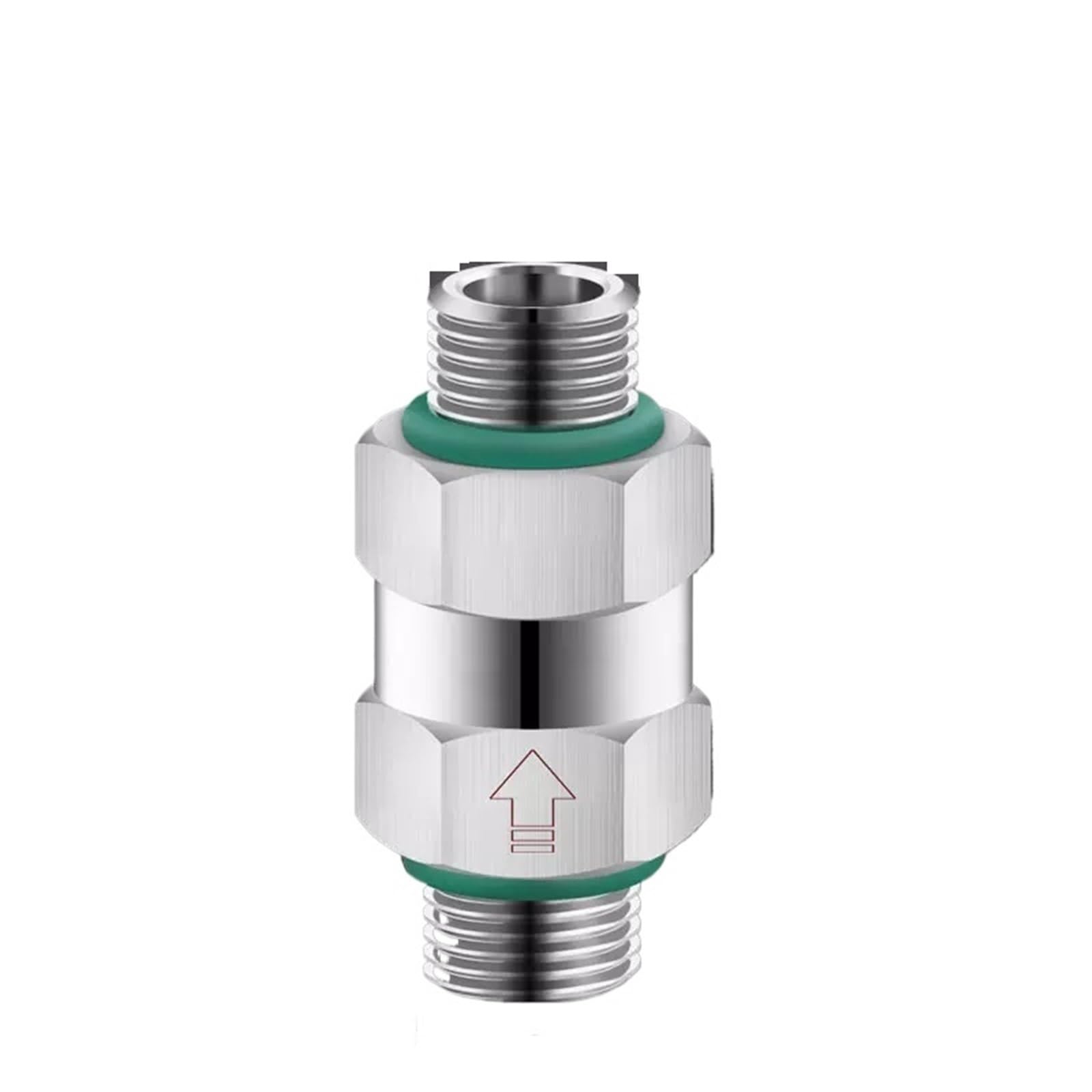 304 Stainless Steel Check Valve 1 Way Non-Return Valve(BSP1I8 Male-Male)