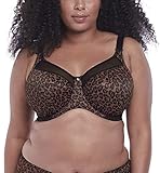 GODDESS Damen Kayla Signature Print Full-Coverage Underwire Bra BH mit voller Abdeckung, Leopardenmuster/dunkel, 85F