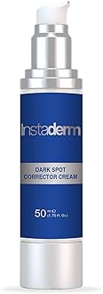 Instaderm Anti Aging Dark Spot Corrector Cream- Naturally Fades Dark Spots, Sun Spots, Age Spots, Acne Blemish Scars, Brown Spots & Freckles for Brighter Lighter Hydrated Looking Skin.