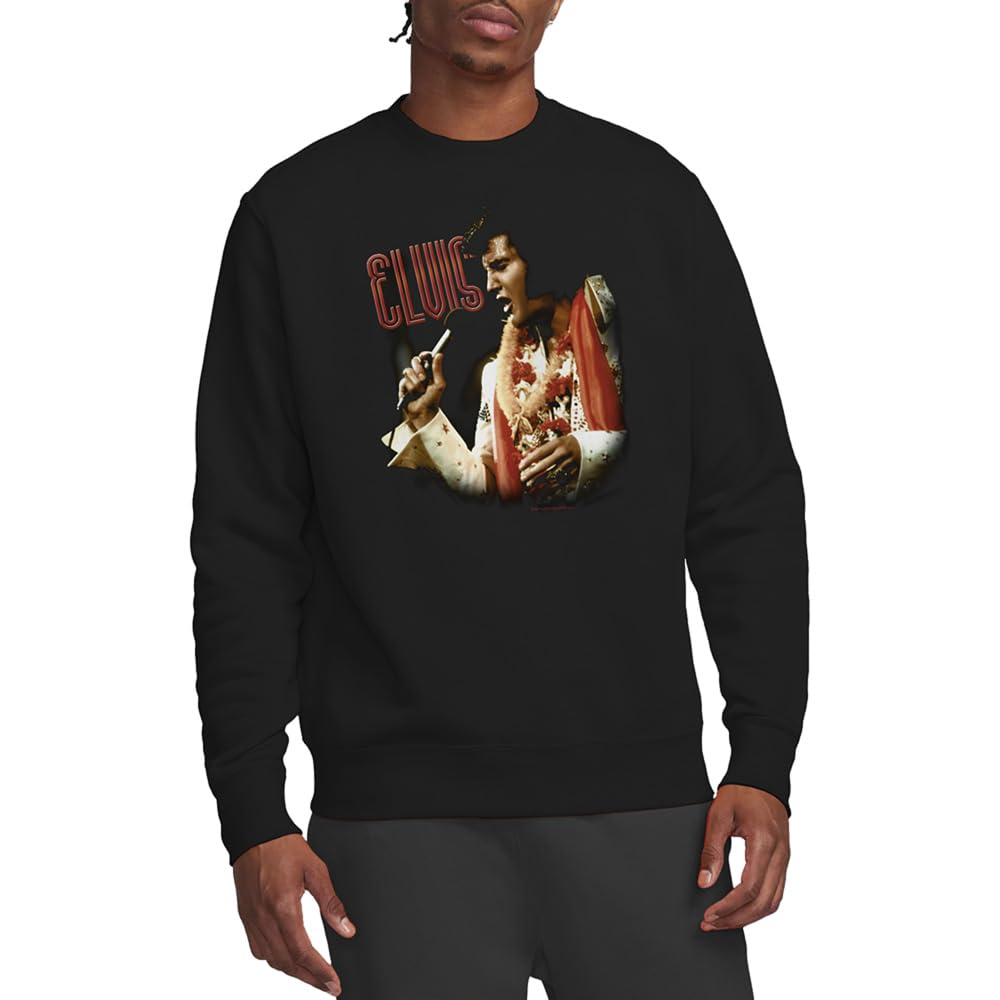 Elvis Presley Men's Soulful Sweatshirt Black - M