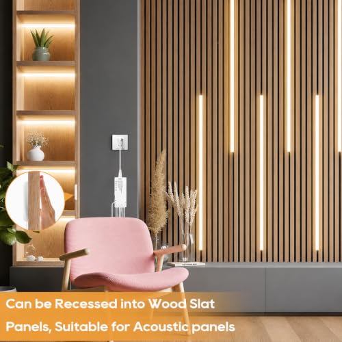 Image of COB LED Strip Lights, 6 in 1 Dimmable Touch Control Under Cabinet Lights, 12V Under Cabinet Lighting Kit, Cuttable Self-Adhesive LED Strips for Display Cabinets, Wardrobes, Kitchen, Shelf Lighting