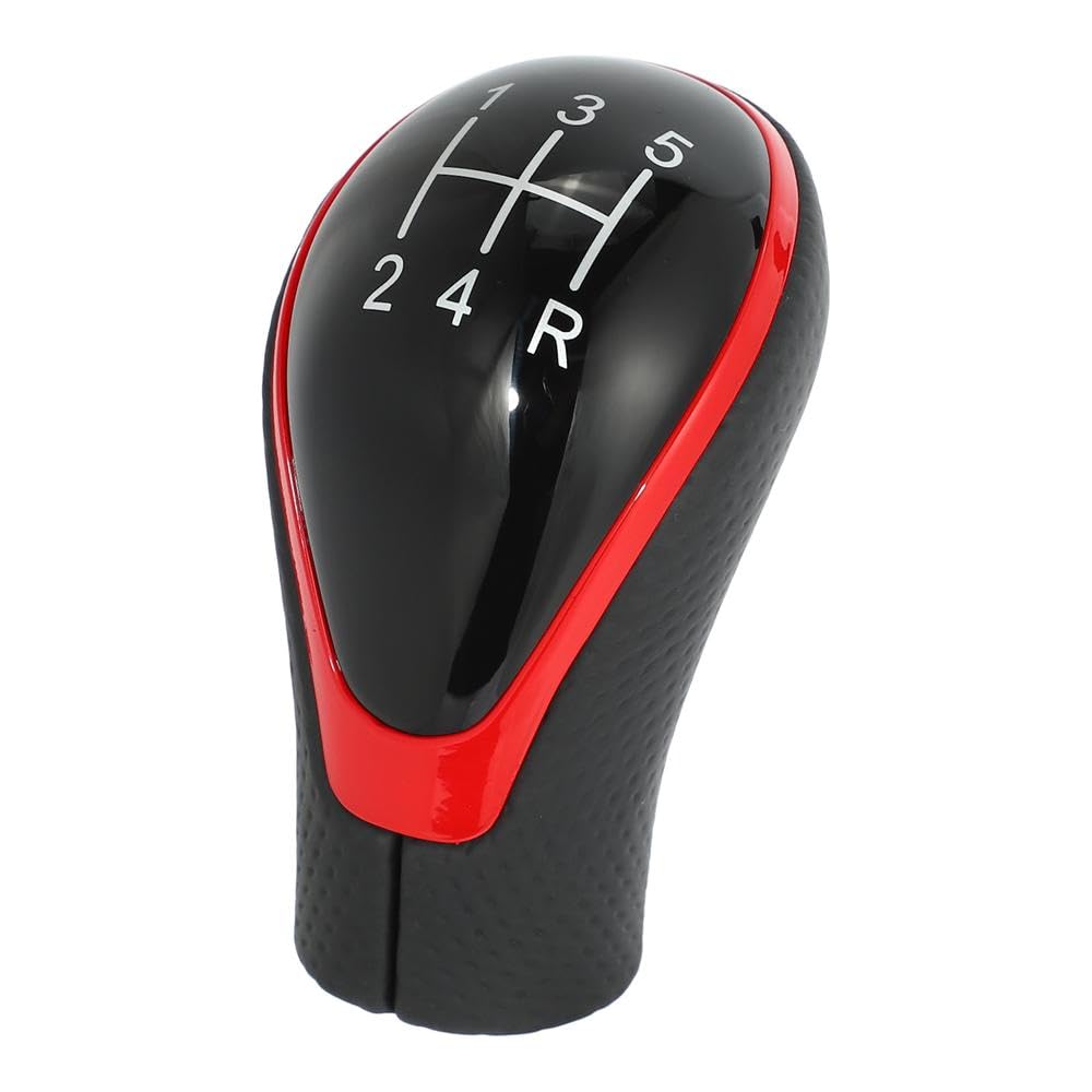 Poanbcgy One Color Shift Ball Joint Car 5 Speed Leather Gear Shift Knob Shift Handle For Mitsubishi Asx V73 Pajero Sport Grandis Lancer