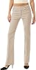 Design by Olivia Womens Stretch Bootcut Dress Pants Work Business Office Pants Trousers Ladies Slacks