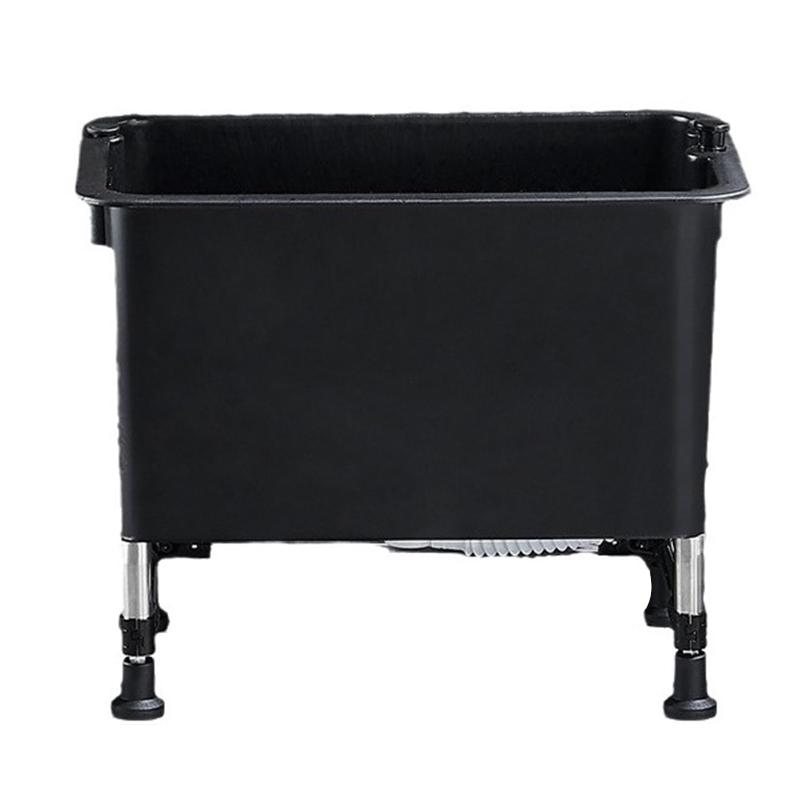 HCZKIUJY Utility Sink,Plastic Laundry Tub,Floor Mop Sink,Utility Sink Laundry Tub,Freestanding Wash Station Tubs,Basin with Sink Drainage/Strainer