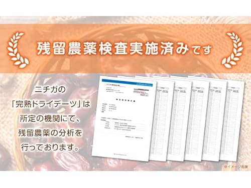 NICHIGA(ニチガ) 完熟 ドライ デーツ 種なし 1.2kg サイヤーデーツ TK0 の商品画像 1