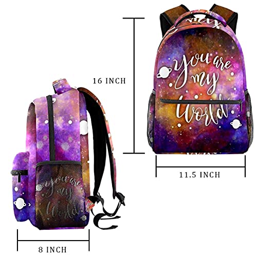 Sac à dos de voyage mignon de dessin animé multicolore pour les adolescents - 2