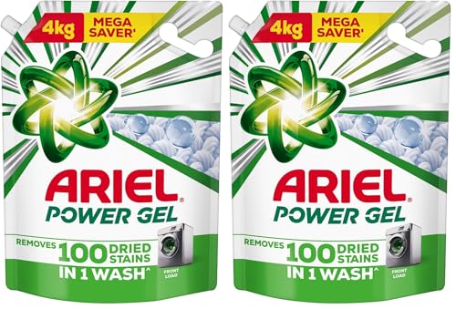 Ariel Liquid Detergent Front Load - 4L | Removes 7 day dried-in S...