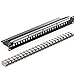 deleyCON 24 Port CAT7 Patchpanel SET Patchfeld Verteilerfeld Modular 1 HE 19 Baby,Schwarz günstig Kaufen-deleyCON 24 Port CAT7 Patchpanel SET Patchfeld Verteilerfeld Modular 1 HE 19